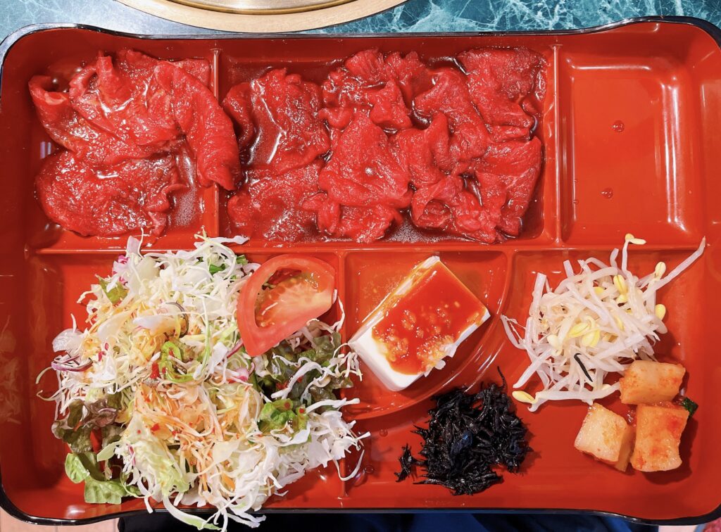 ロース定食