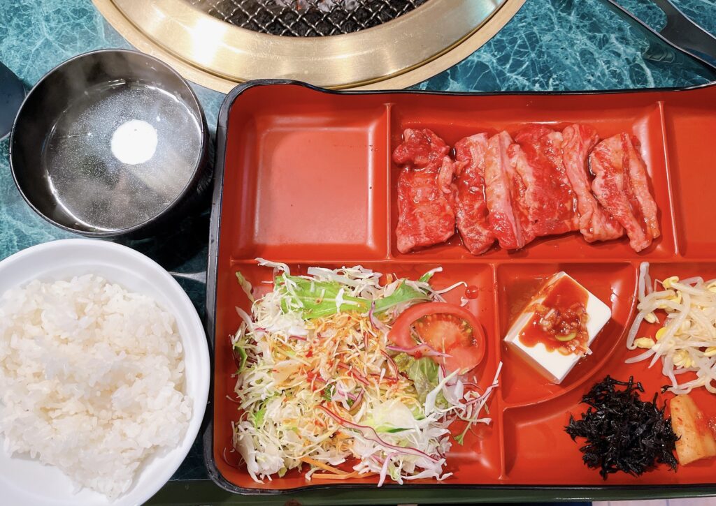 カルビ定食
